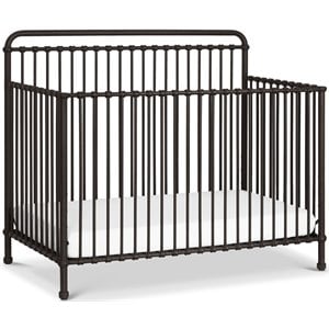Namesake Classic Winston 4-in-1 Convertible Iron Crib in Vintage Iron
