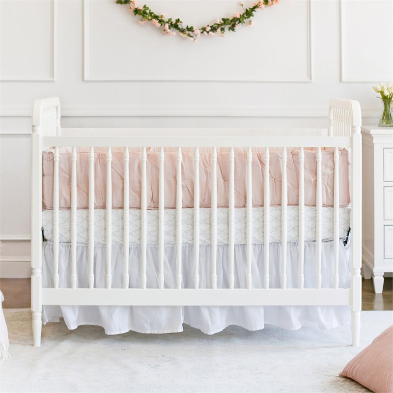 Namesake Classic Liberty 3 in 1 Convertible Crib in Warm White