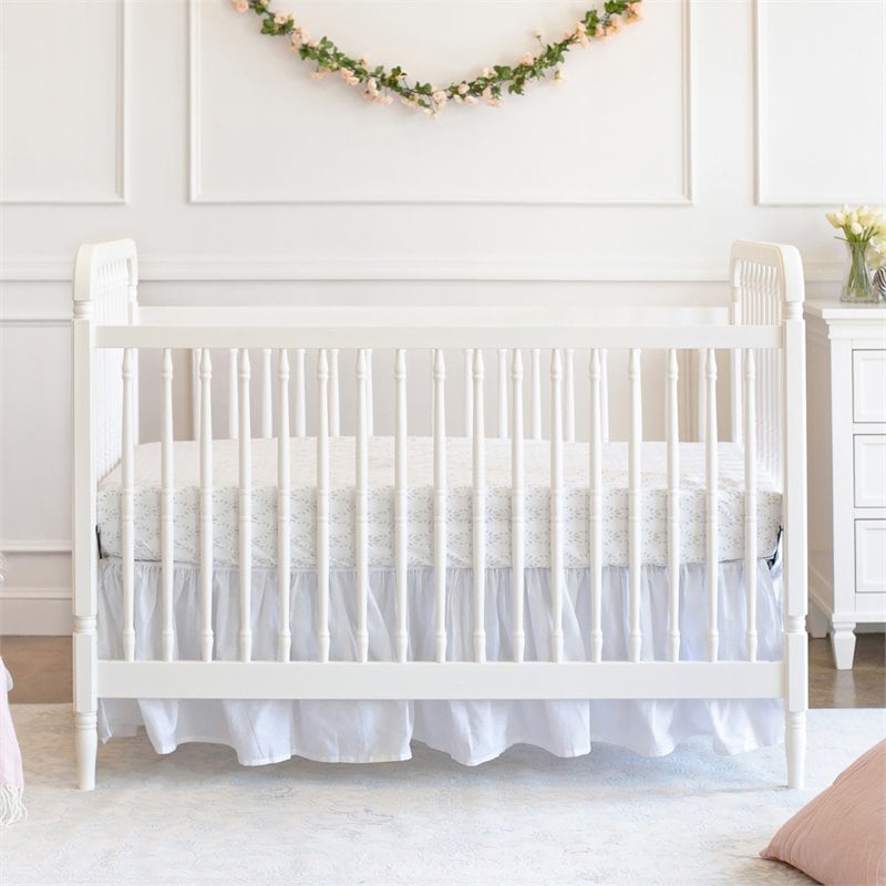 Namesake Classic Liberty 3 in 1 Convertible Crib in Warm White