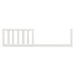 Namesake Classic Foothill Toddler Bed Wood Conversion Kit in Warm White