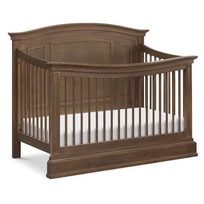 Namesake Classic Durham 4-in-1 Wood Convertible Crib in Derby Brown