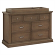 Namesake Classic Universal Wood Removable Changing Tray in Derby Brown