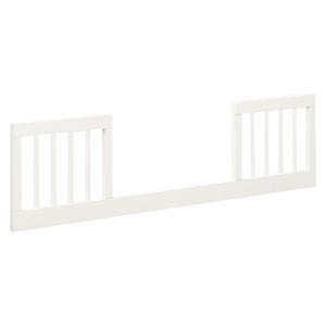 Namesake Classic Wood Toddler Bed Conversion Kit in Warm White