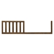 Namesake Classic Foothill Toddler Bed Wood Conversion Kit in Mocha