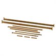 Namesake Classic Noelle Full Size Bed Metal Conversion Kit in Vintage Gold