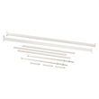 Namesake Classic Noelle Full Size Bed Metal Conversion Kit in Vintage White