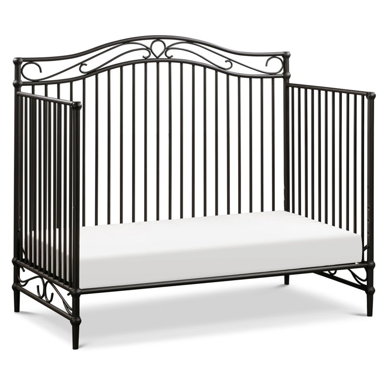 Namesake Classic Noelle 4-in-1 Metal Convertible Crib in Vintage Iron