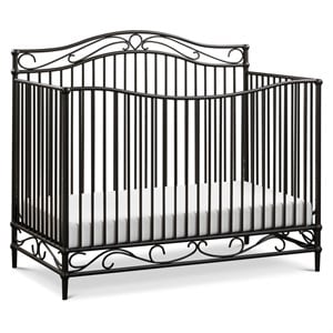 Namesake Classic Noelle 4-in-1 Metal Convertible Crib in Vintage Iron