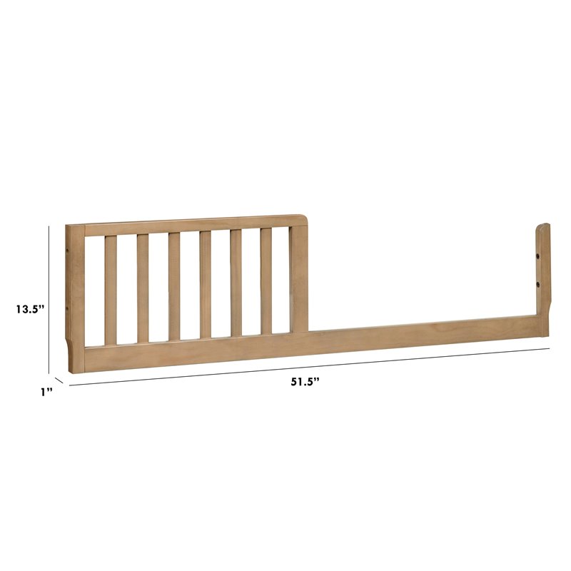 Namesake Modern Pine Wood Conversion Kit in Hazelnut Brown