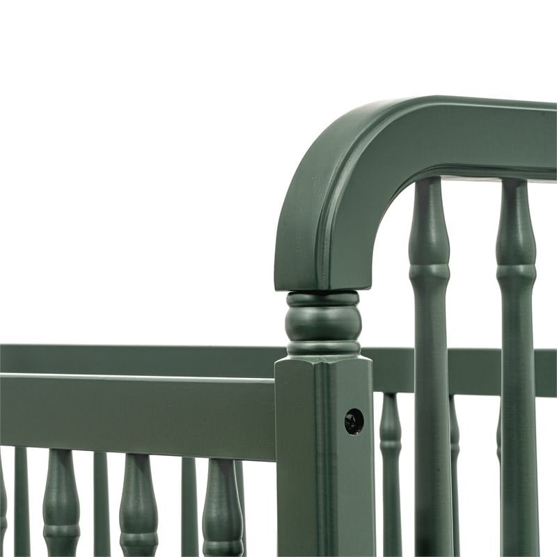 Namesake Liberty Wood 3-in-1 Convertible Crib in Forest Green