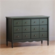 Namesake Liberty 6-Drawer Assembled Dresser in Forest Green