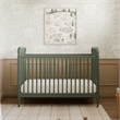 Liberty 3-in-1 Convertible Spindle Crib w/Toddler Bed Conversion Kit Juniper