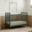 Liberty 3-in-1 Convertible Spindle Crib w/Toddler Bed Conversion Kit Juniper