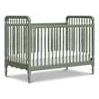 Liberty 3-in-1 Convertible Spindle Crib w/Toddler Bed Conversion Kit Juniper