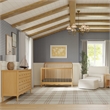 Namesake Liberty 4-in-1 Convertible Spindle Crib in Honey