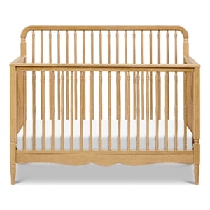 Namesake Liberty 4-in-1 Convertible Spindle Crib in Honey