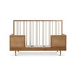 Nursery Works Novella Crib In Stained Ash and Ivory