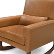 Nursery Works Sleepytime Faux Leather Rocker in Tan
