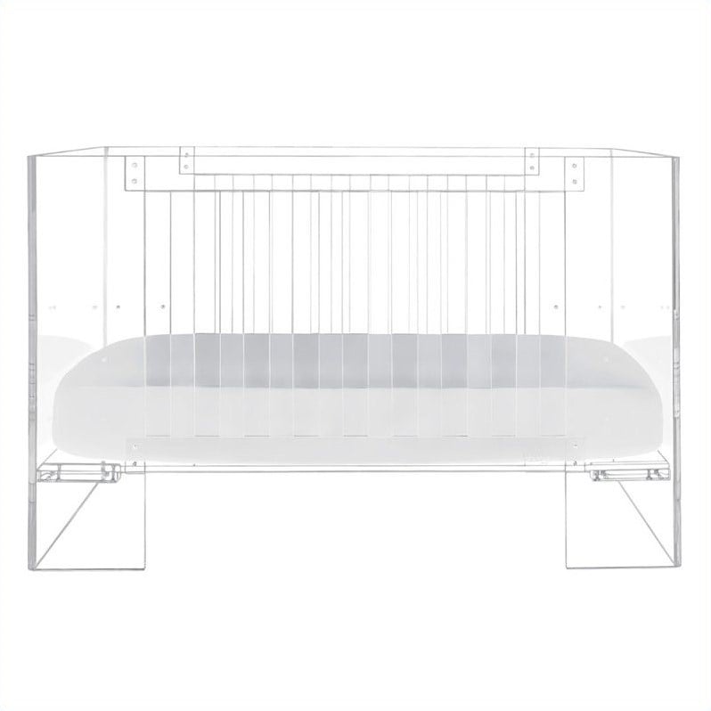 Nursery Works Vetro Crib in Clear Acrylic