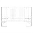 Nursery Works Vetro Crib in Clear Acrylic