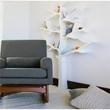Nursery Works Engineered Wood Kids Tree Bookcase For Over 100 Books in White