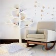 Nursery Works Engineered Wood Kids Tree Bookcase For Over 100 Books in White