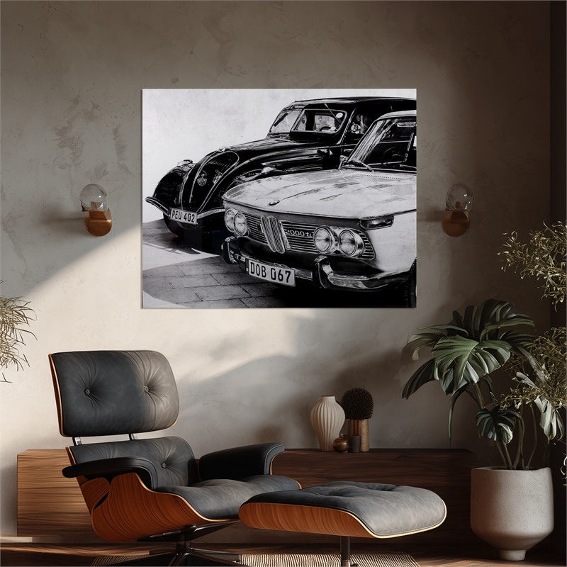 Yosemite Home Decor 'Old Buddies' Glass Photographic Print in Multi-Color