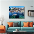 Yosemite Home Decor 'Mediterranean' Glass Photographic Print in Multi-Color