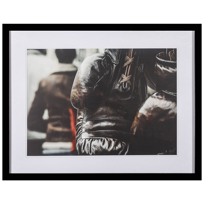 Yosemite 'Power of Intention' Framed Photographic Wood Print in Multi-Color