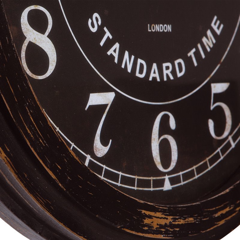 Yosemite Timepiece Wall Clock in Black and White