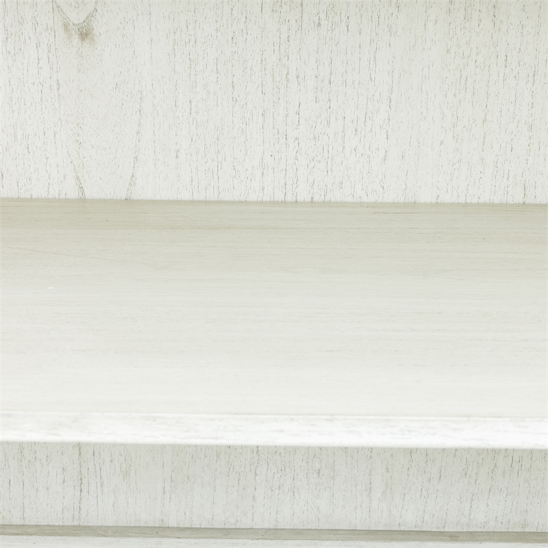 Yosemite Home Decor Ashdla Solid Mindi Wood Accent Cabinet in White