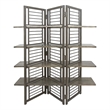 Yosemite 4 Shelf Bookcase in Tobacco