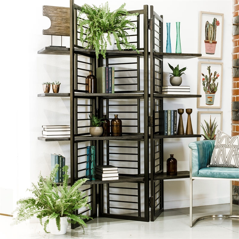Yosemite 4 Shelf Bookcase in Tobacco