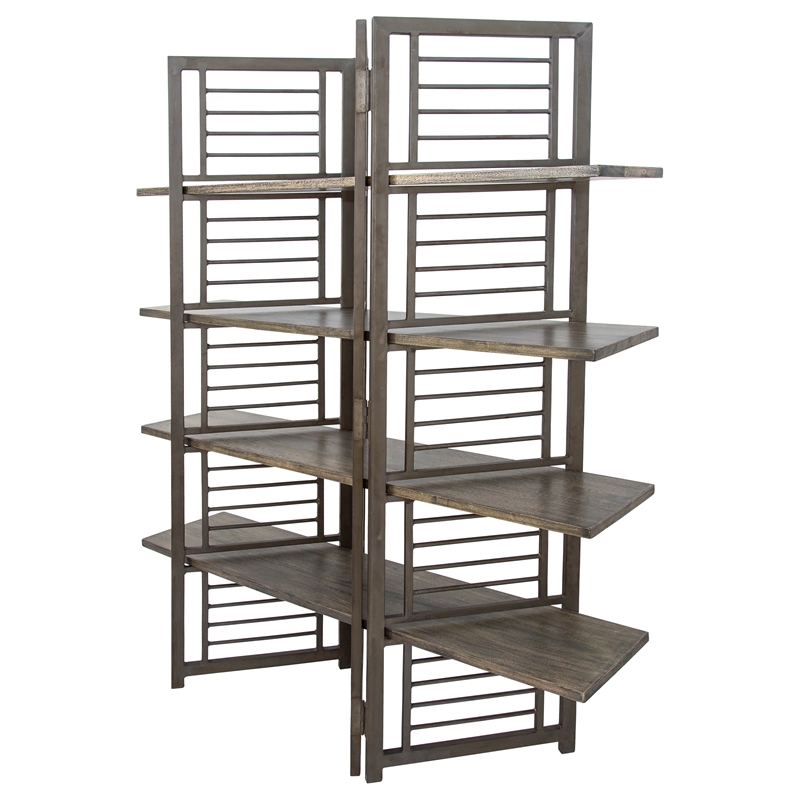 Yosemite 4 Shelf Bookcase in Tobacco