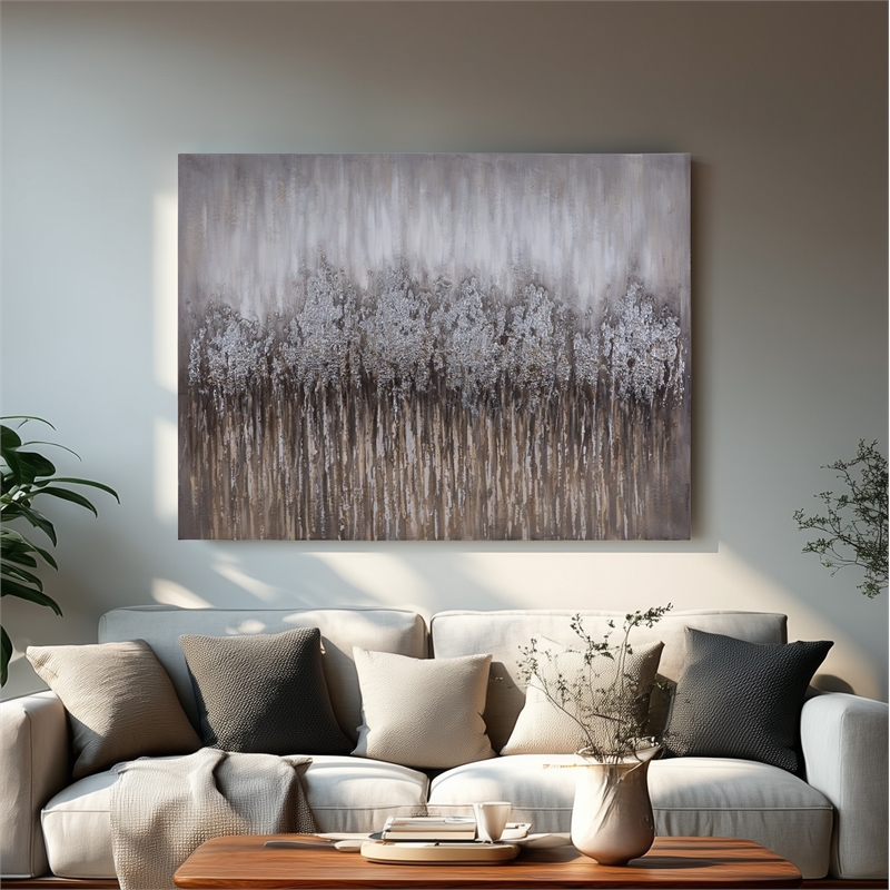 Yosemite Home Decor 'Cotton Tops' Fabric Canvas in Multi-Color