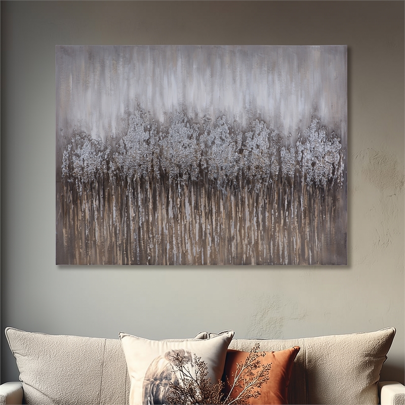 Yosemite Home Decor 'Cotton Tops' Fabric Canvas in Multi-Color