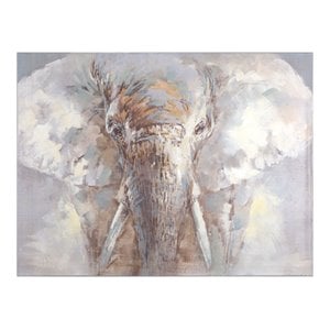 Yosemite Home Decor &quotFace of a King&quot Wood Wall Art in Multi-Color