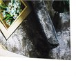 Yosemite Home Decor 'Earthy Charm II' Glass/Wood Photo in Multi-Color
