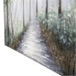 Yosemite Home Decor 'Lighted Path I' Wood Canvas Wall Art in Multi-Color