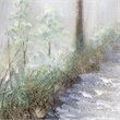 Yosemite Home Decor 'Lighted Path I' Wood Canvas Wall Art in Multi-Color