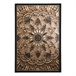 Yosemite Home Decor 'Symmetry's Cut' Glass Mixed Media Shadowbox in Multi-Color
