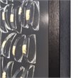 Yosemite Home Decor 'Cloud Chamber II' Glass Media Shadowbox in Multi-Color