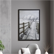 Yosemite Home Decor 'Country Road II' Plastic Canvas Wall Art in Multi-Color