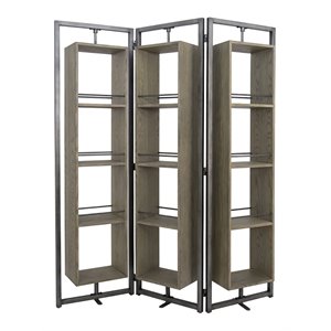 Yosemite Home Decor Arlo 75&quotH x 64&quotW Rotating Shelving Unit