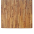 Yosemite Home Decor Wood Kitchen Island with Butcher Block Top in Brown
