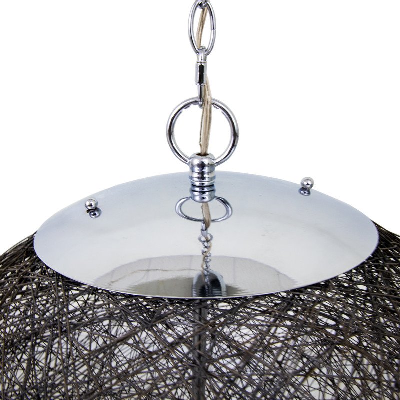 Yosemite Home Decor Orbs 3-Light Modern Aluminum Chandelier in Chrome