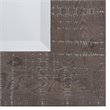 Yosemite Home Decor Traditional Resin/Wood Mirror in Brown Texture