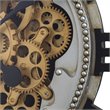 Yosemite Home Decor Sophisticated Design Modern Metal Gear Clock in Gold