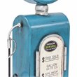 Yosemite Home Decor Route 66 Transitional Metal Table Top Clock in Blue