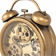 Yosemite Home Decor Modern Metal Gear Table Top Clock in Gold Brass